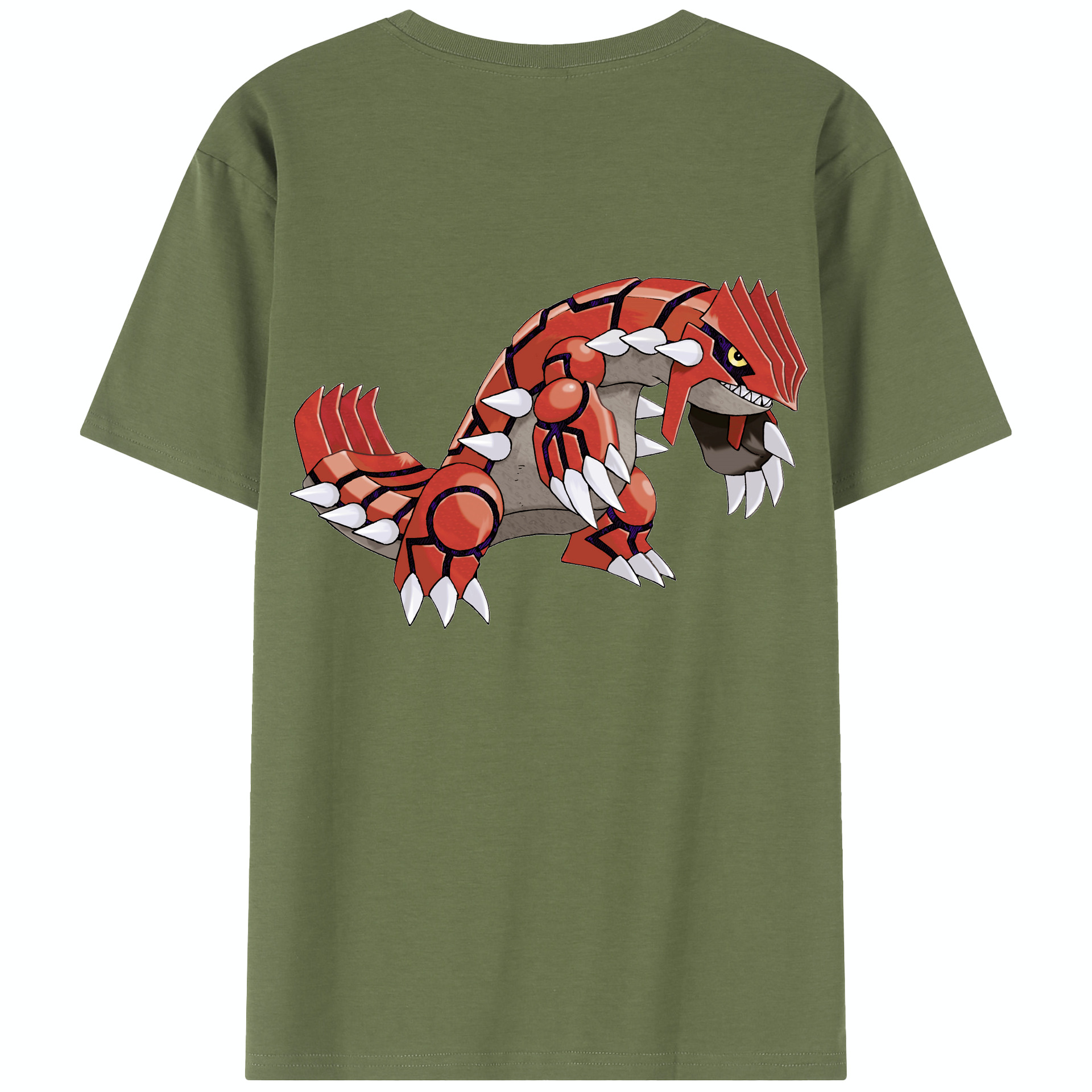 （画像用） ポケットモンスター Pokémon 綿100％半袖Tシャツ（背面プリント）